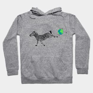 ZEBRA KICKING Hoodie